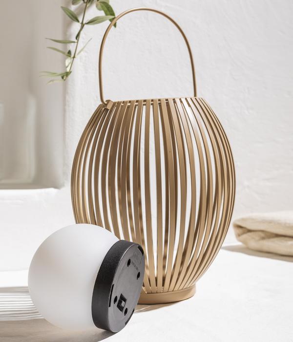 Dehner Solar-Laterne Wilma, ca. Ø18/H21 cm