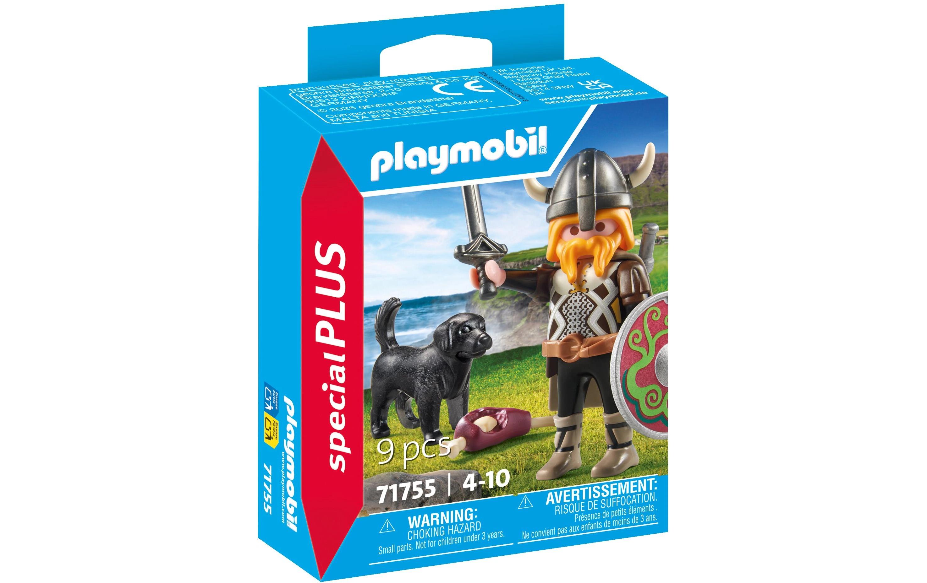 Special+ Wikinger mit Wachhund 71755Spielfigur-Set