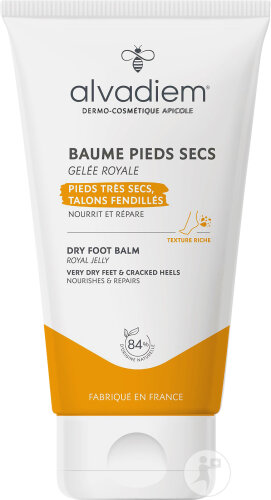 Alvadiem Baume Pieds Secs Pieds Très Secs Et Talons Fendillés Tube 150ml
