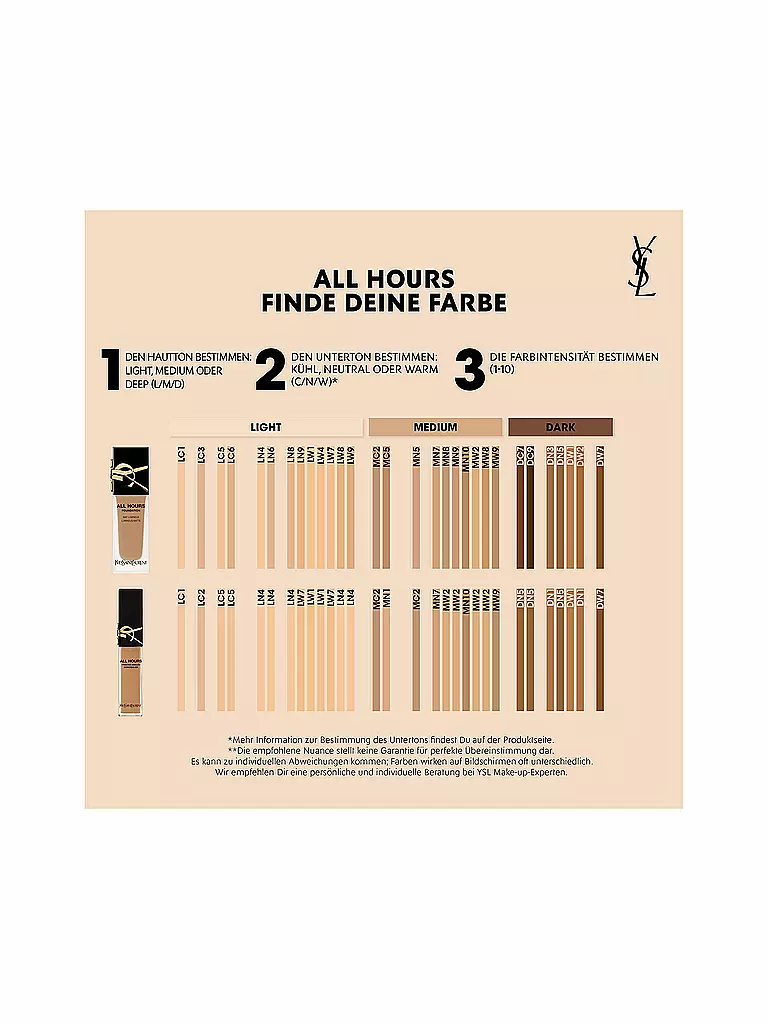 YVES SAINT LAURENT All Hour Concealer (LC2) braun