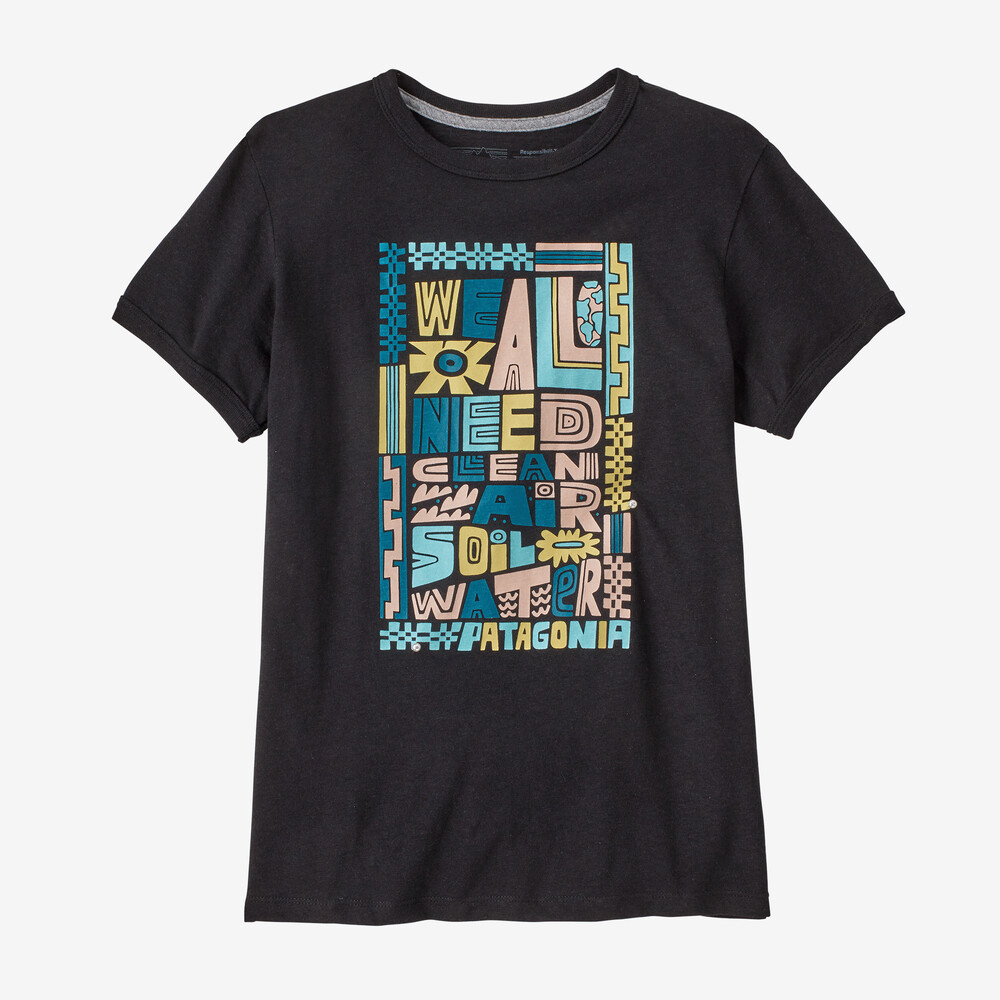 Damen-T-Shirt „Wir alle brauchen Ringer-Verantwortung“