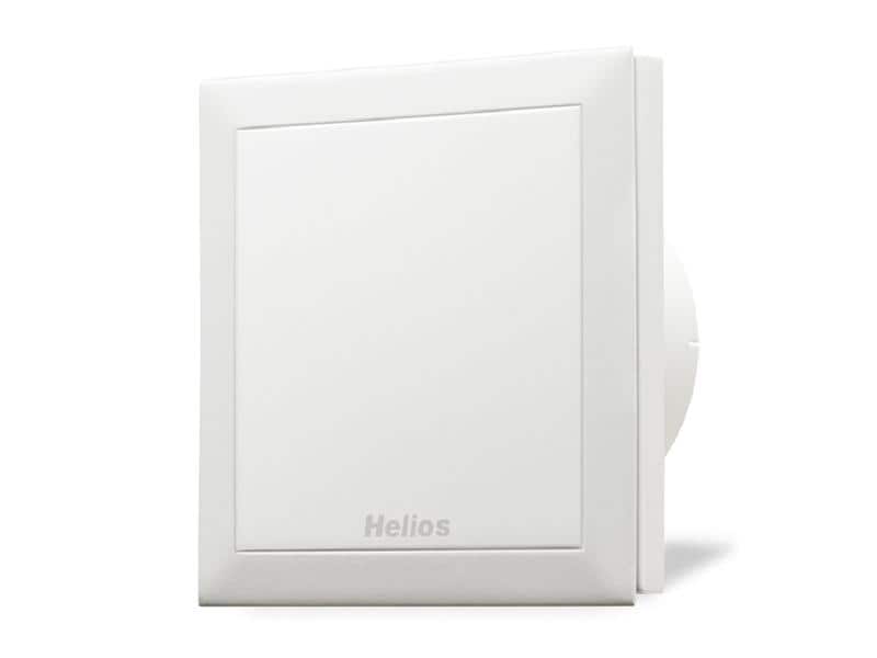 Helios Toilettenventilator Minivent M1 mit Nachlauf M1/100 Weisser Toilettenventilator