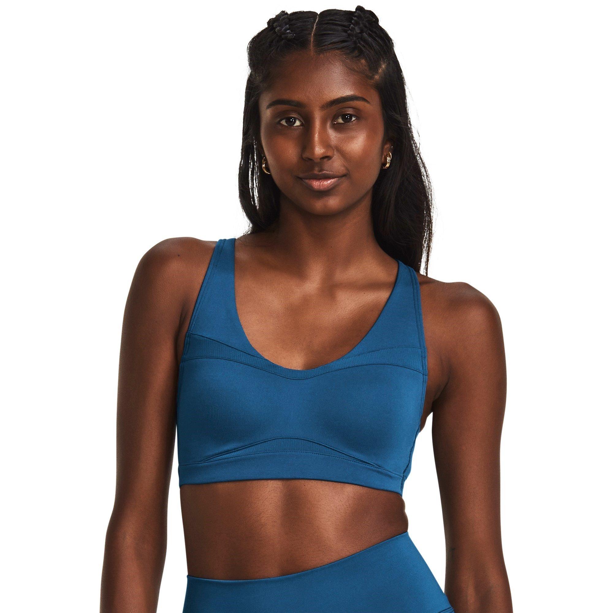 Under Armour UA SmartFoam Evolution Mid Support Sports Bra Womens