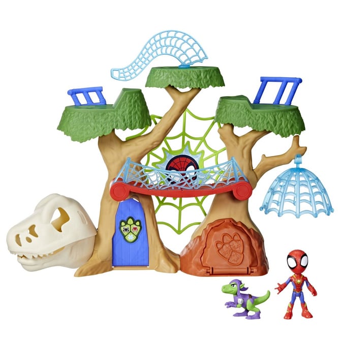 Spidey und seine Superfreunde - Spielset - Dino-Baumhaus