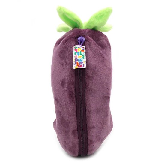 Flipetz Peluche 2 en 1 - Elephant & Aubergine   de               Les Déglingos