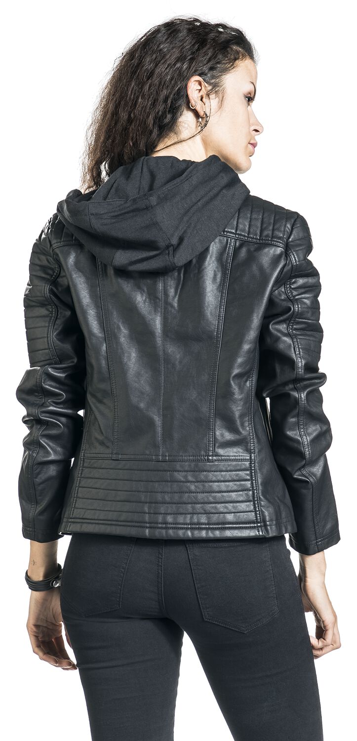 Road Tripping | Black Premium by EMP Veste en imitation cuir