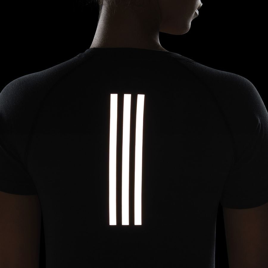 adidas T-shirt Running X-City - Noir/Argenté Femme