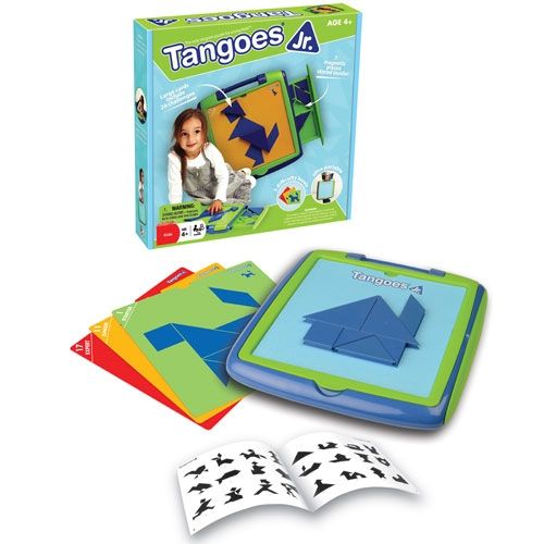 smart games magnetisch puzzelspel tangram tangoes - junior