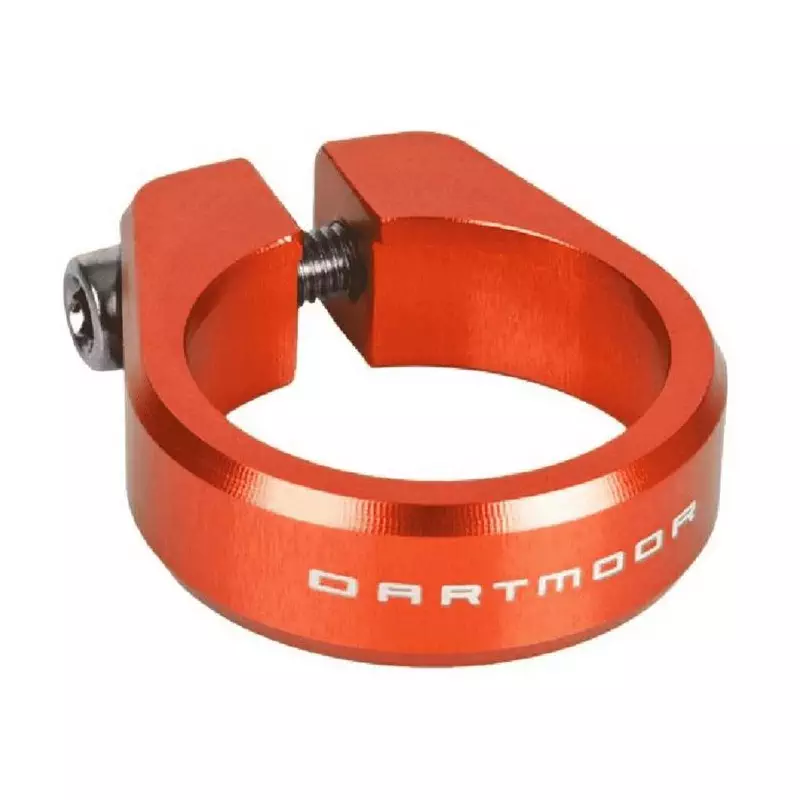 DARTMOOR Collier de selle diam. 34.9mm, orange anod.