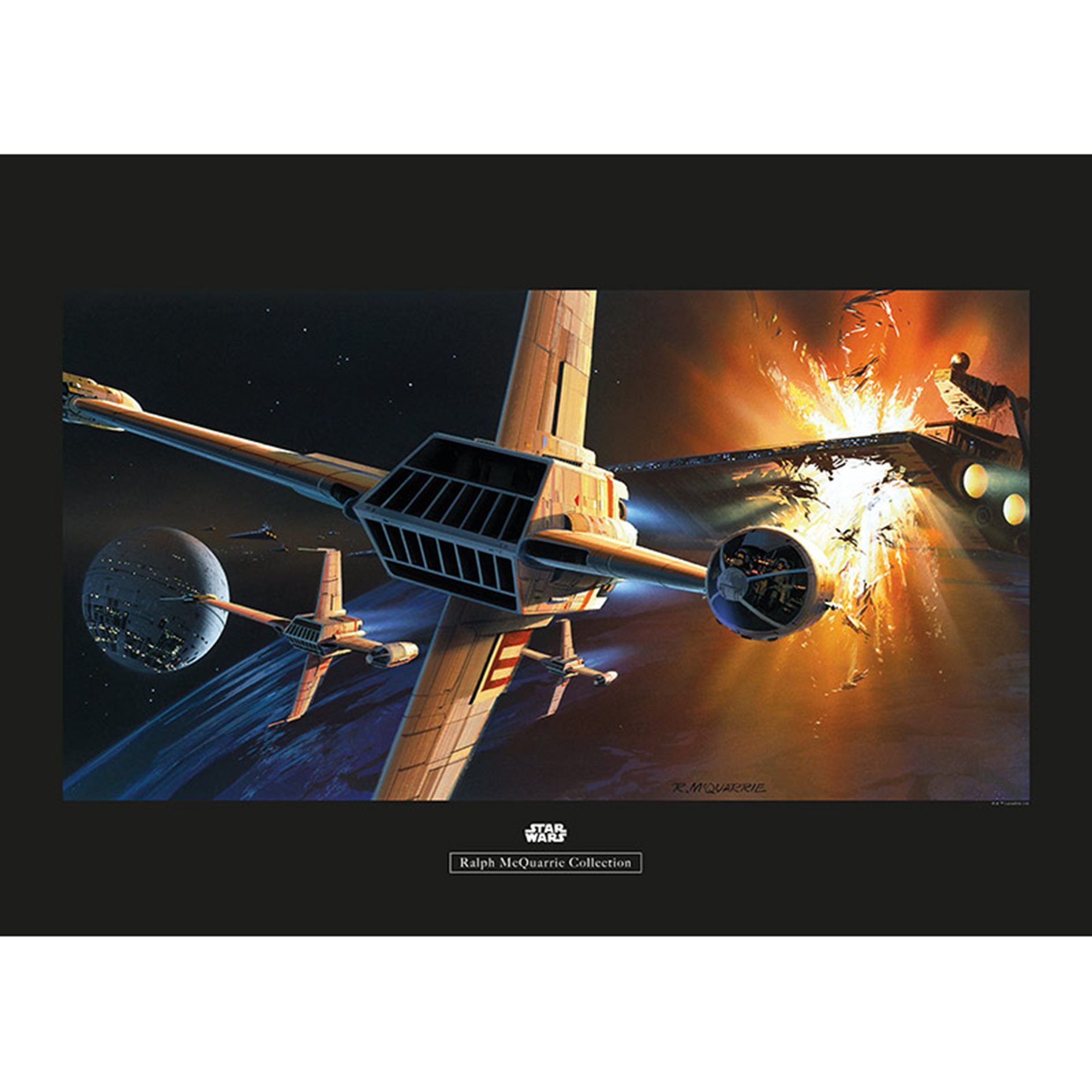 Wandbild STAR WARS CLASSIC RMQ ENDOR - 70x50 cm