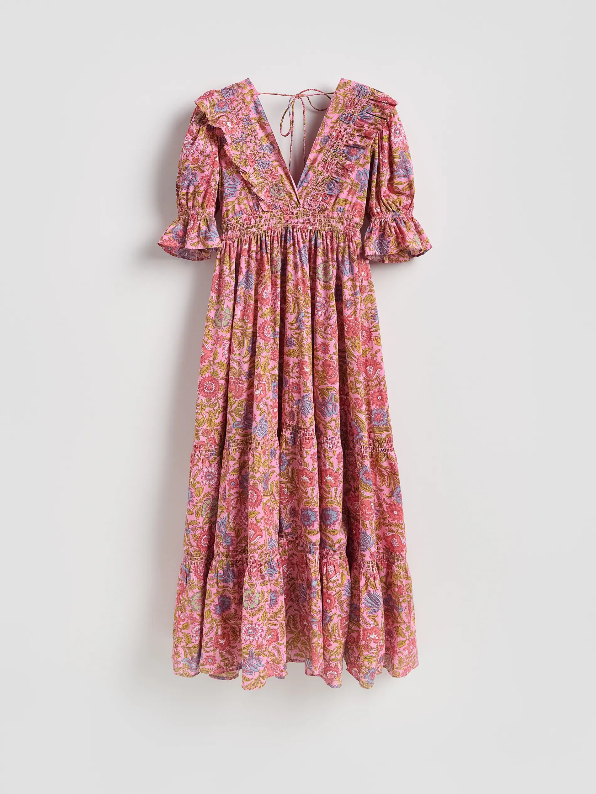 Gemustertes Maxikleid
