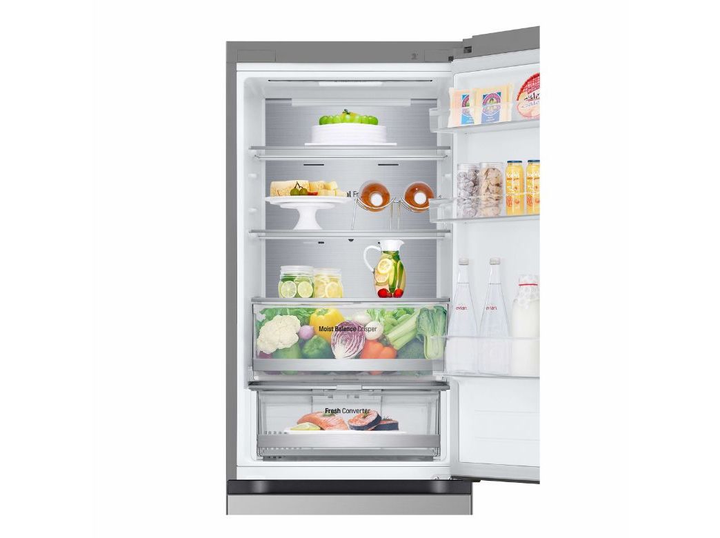 FRIGORÍFICO COMBINADO LG GBV5150DPY SILVER D 344L
