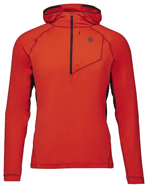 BLACK DIAMOND - T-SHIRT MANCHES LONGUES ALPENGLOW PRO HOODY M