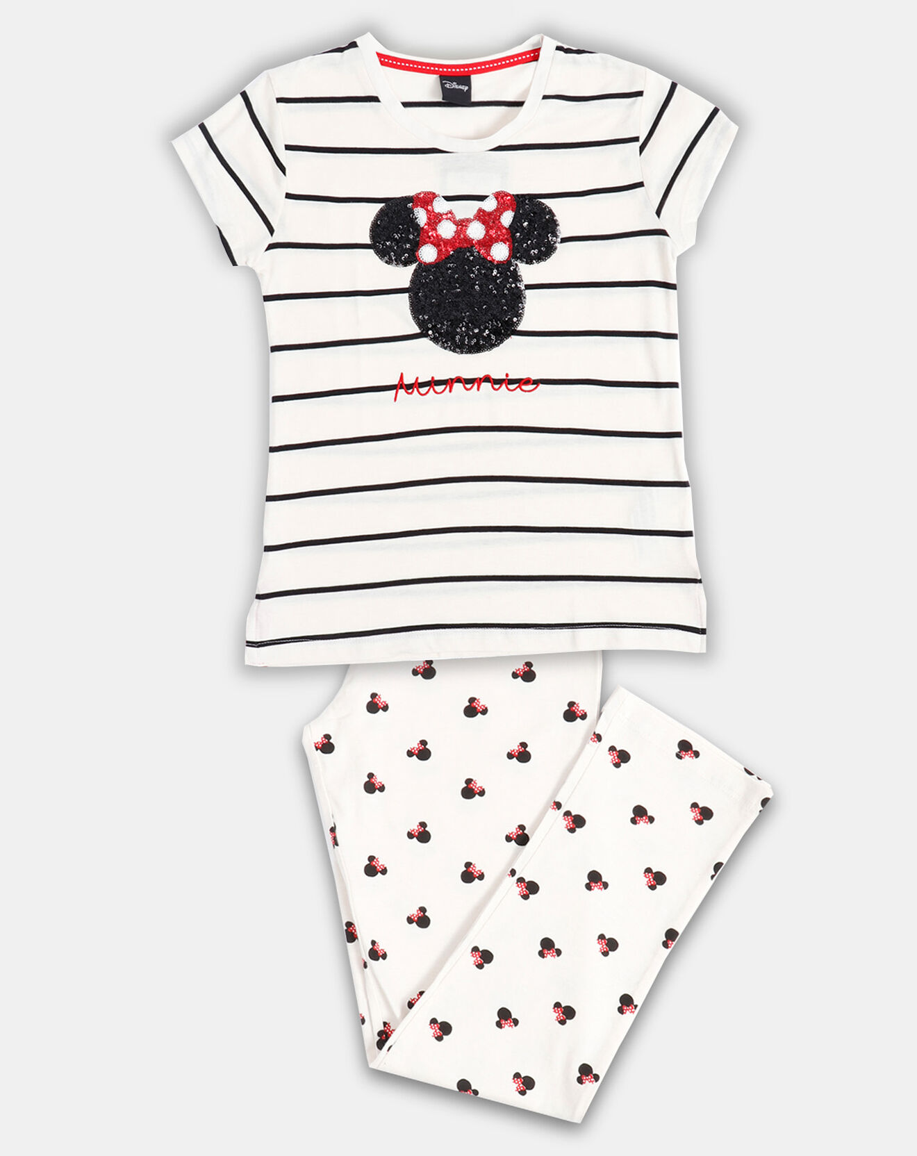 28 Pyjama T-Shirt & Pantalon multicolore