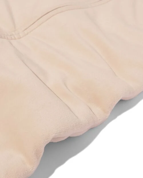 gigoteuse bébé sans manches velours beige