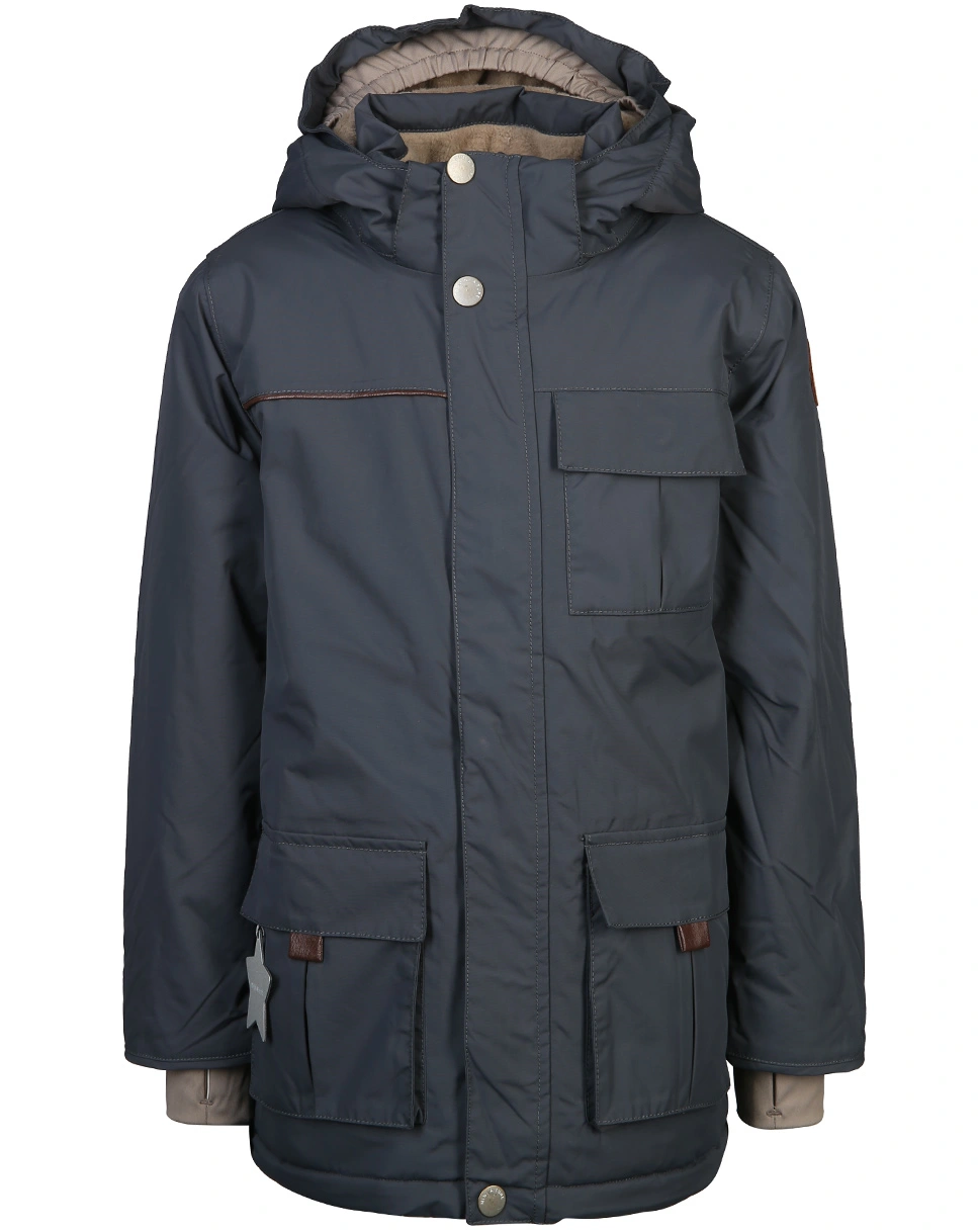 Winterjacke MATKASTOR in forged iron blue