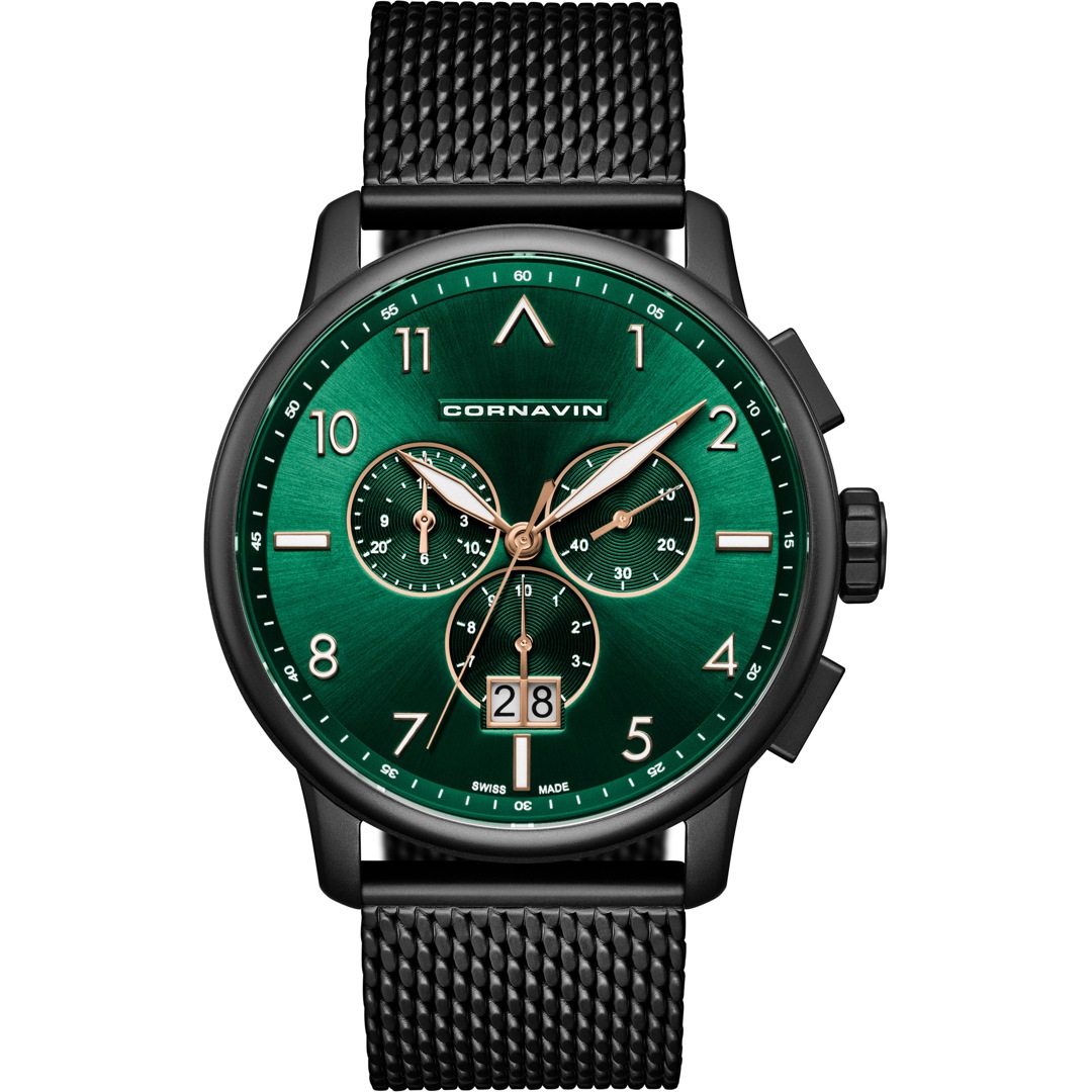Cornavin Big Date Chronograph
