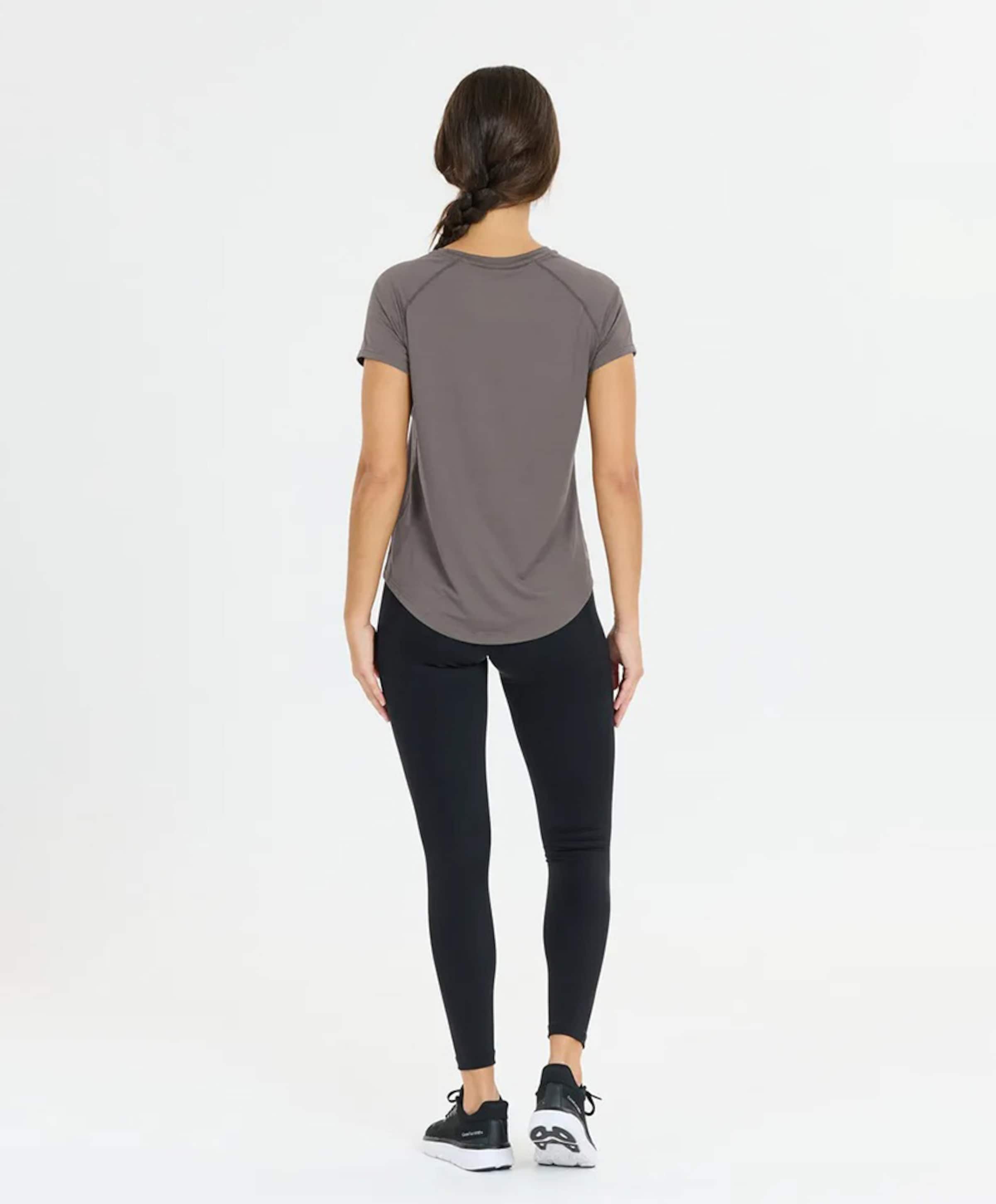 Athlecia Dames t-shirt grijs