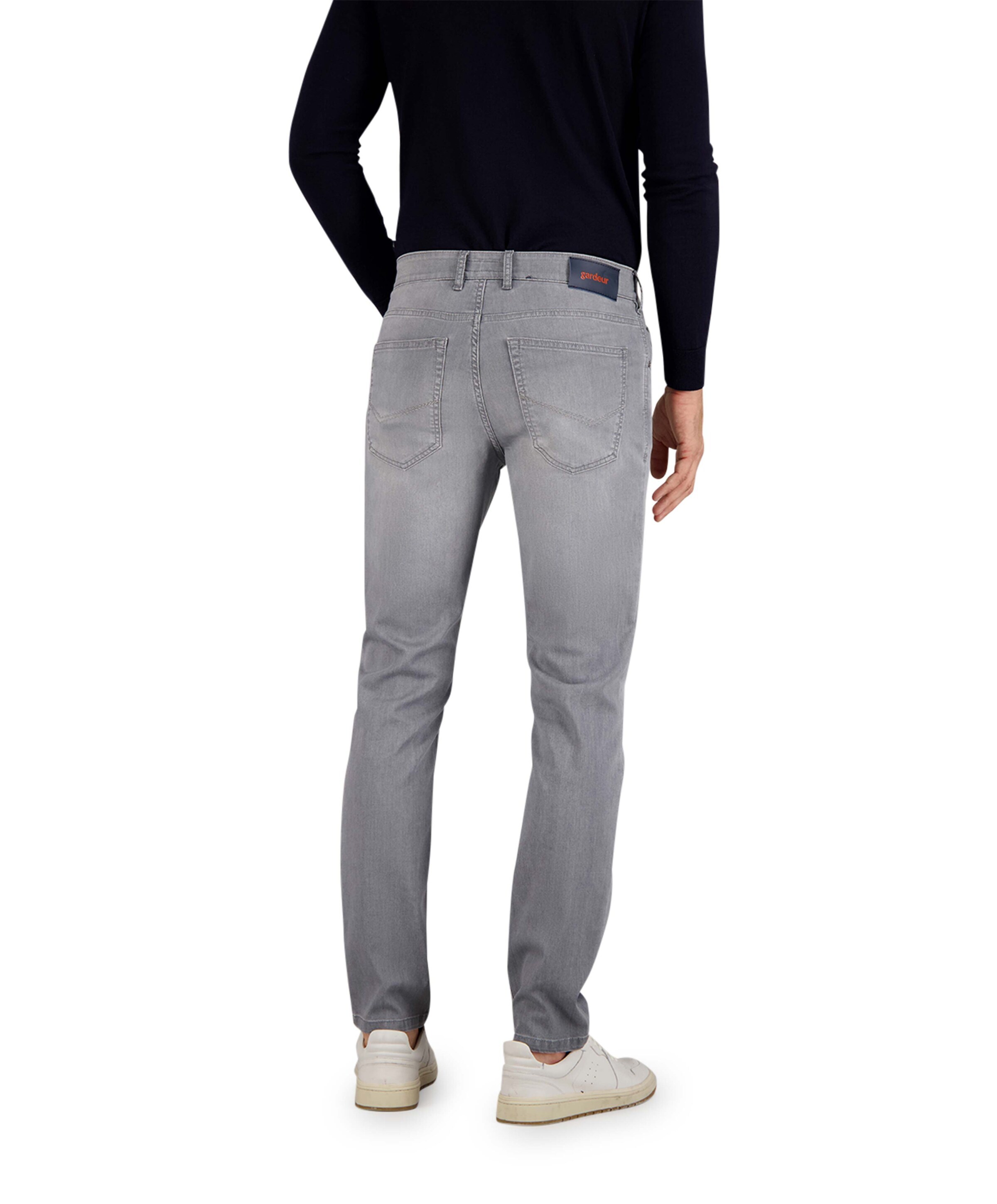 Gardeur 5-Pocket Modern Fit heren jeans grijs