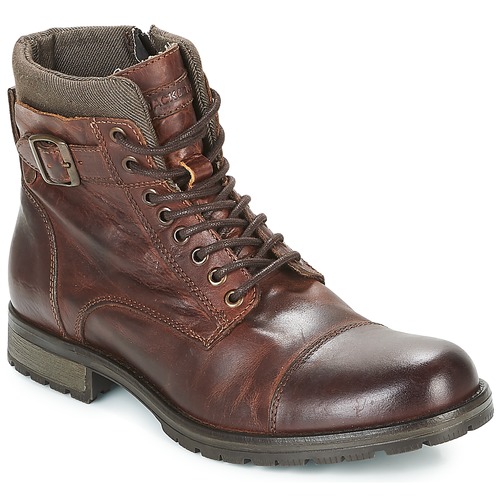 Jack & Jones - ALBANY LEATHER - Marron
