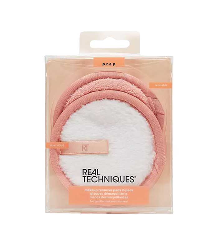 Real Techniques - Pack de 2 discos desmaquilhantes reutilizáveis