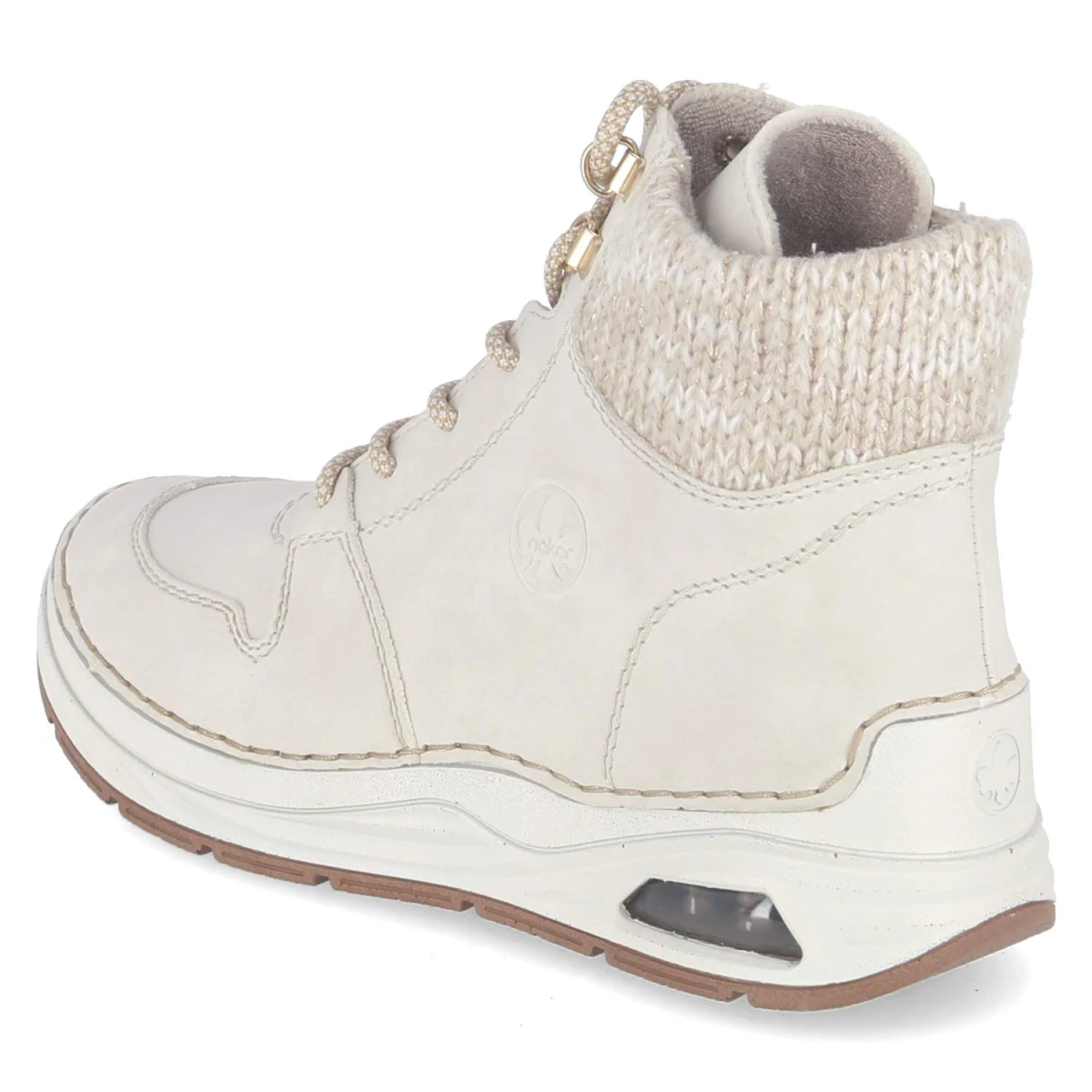 RiekerSchnürstiefeletten - BEIGE