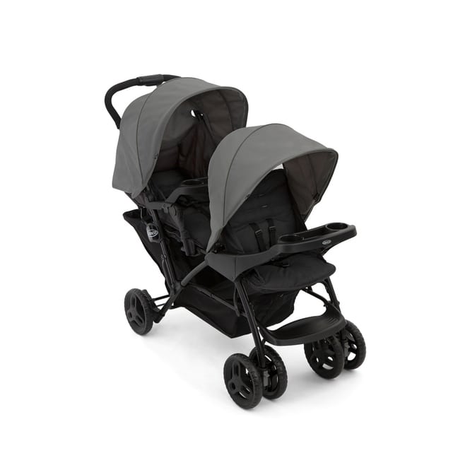 Graco - Geschwisterwagen Stadium Duo - Farbe Titanium