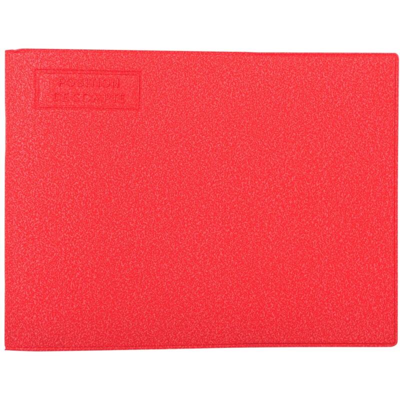 Carnet de position de compte 11x15cm 48 pages - Couleurs assorties