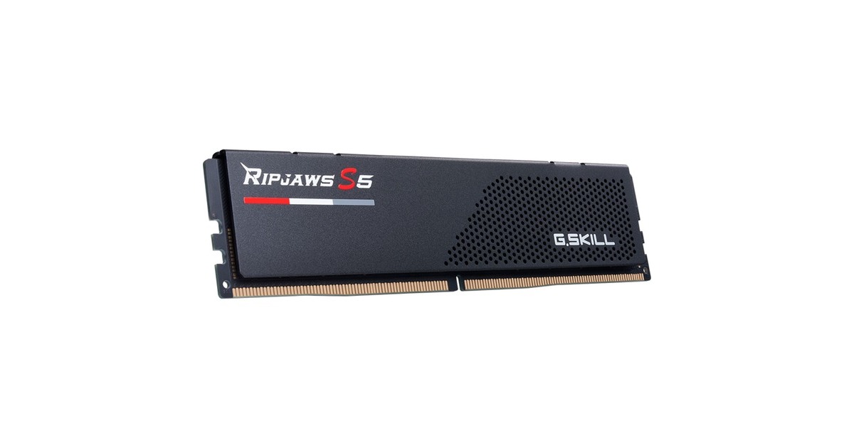G.Skill32 GB DDR5-5600 Kit werkgeheugen  (Zwart, F5-5600J4040C16GX2-RS5K, Ripjaws S5, XMP)