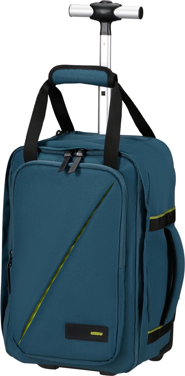 American Tourister Take2Cabin Backpack S Underseater Wheels Harbor Blue