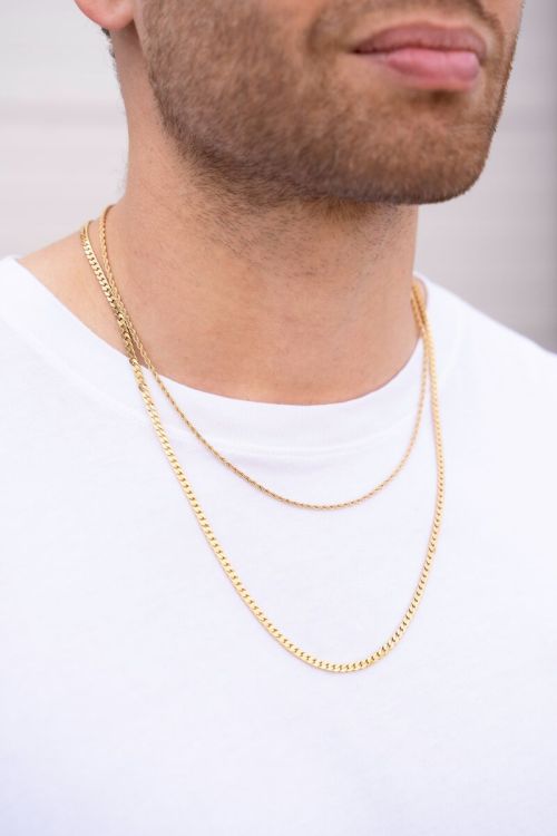 Equal platte schakelketting