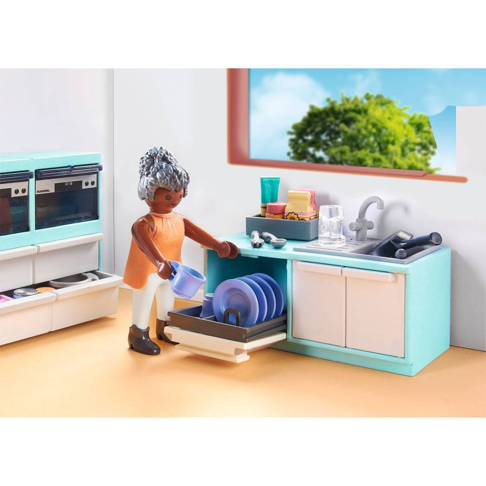 PLAYMOBIL My Life keuken met eethoek 71608