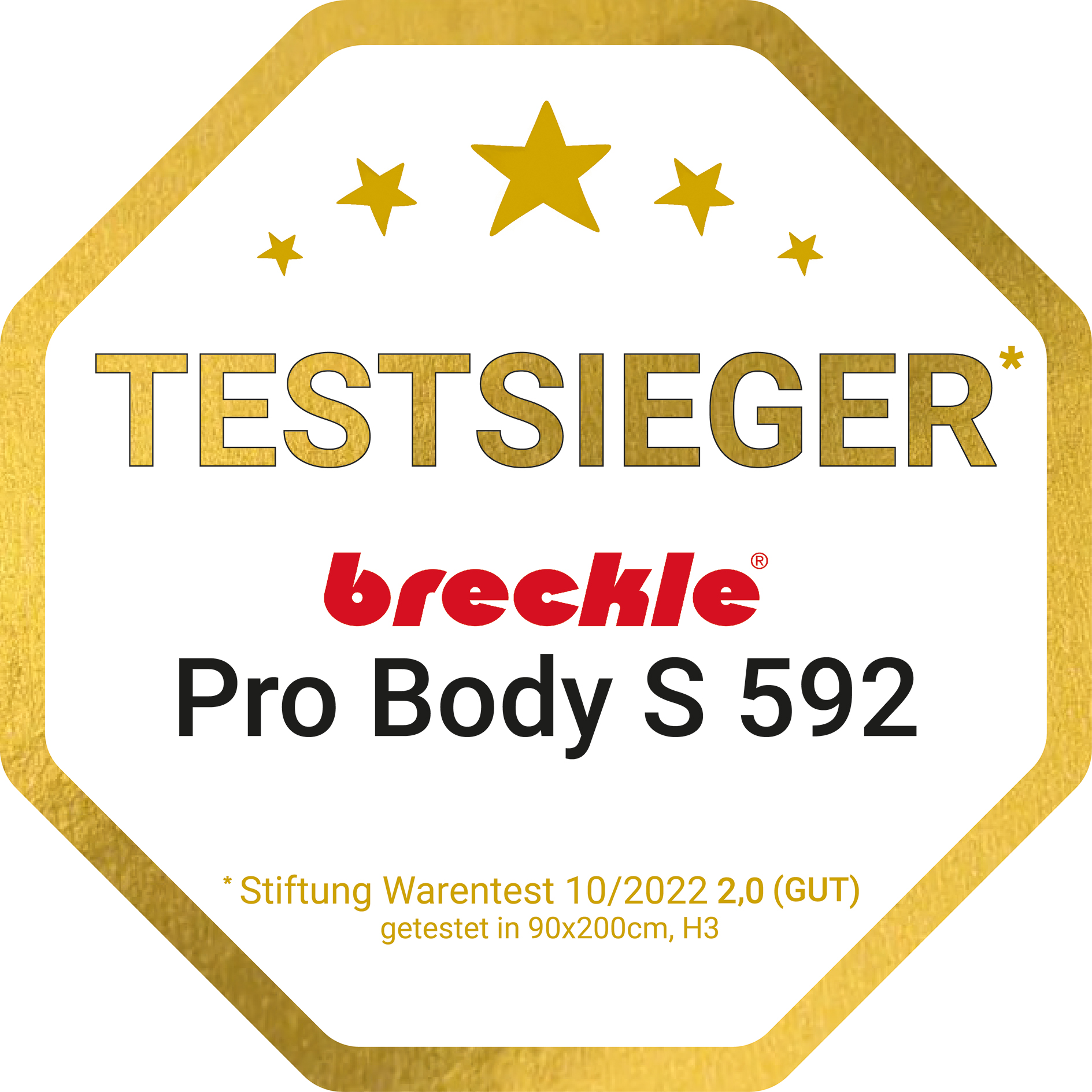 7-Zonen Kaltschaummatratze PRO BODY - H3 - 90x200 cm