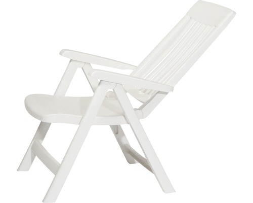 Palma Sieger klapstoel, kunststof, wit