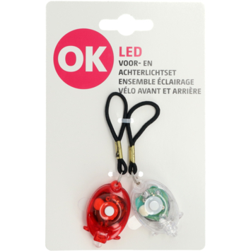 OK fietsverlichtingset easy fix