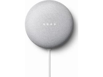Google Nest Mini lysegrå høyttaler