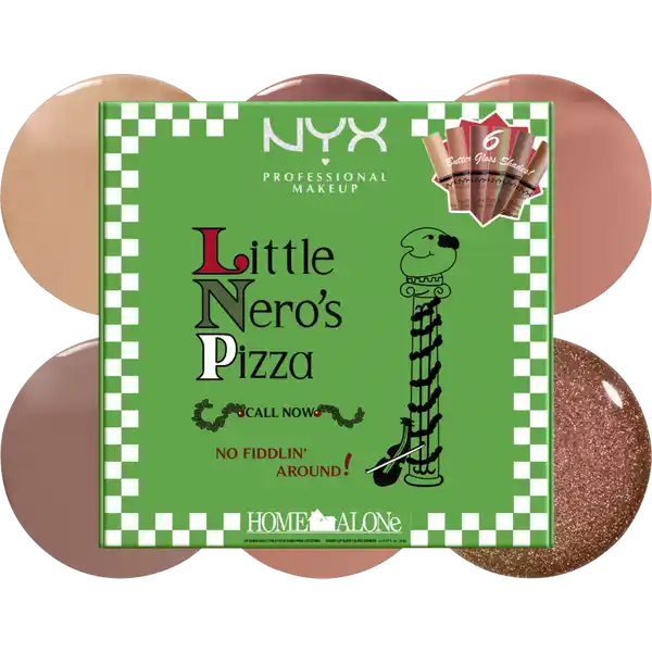 Lipgloss-Set Home Alone Butter Gloss Shade ,,Little Nero's Pizza'' Nudes