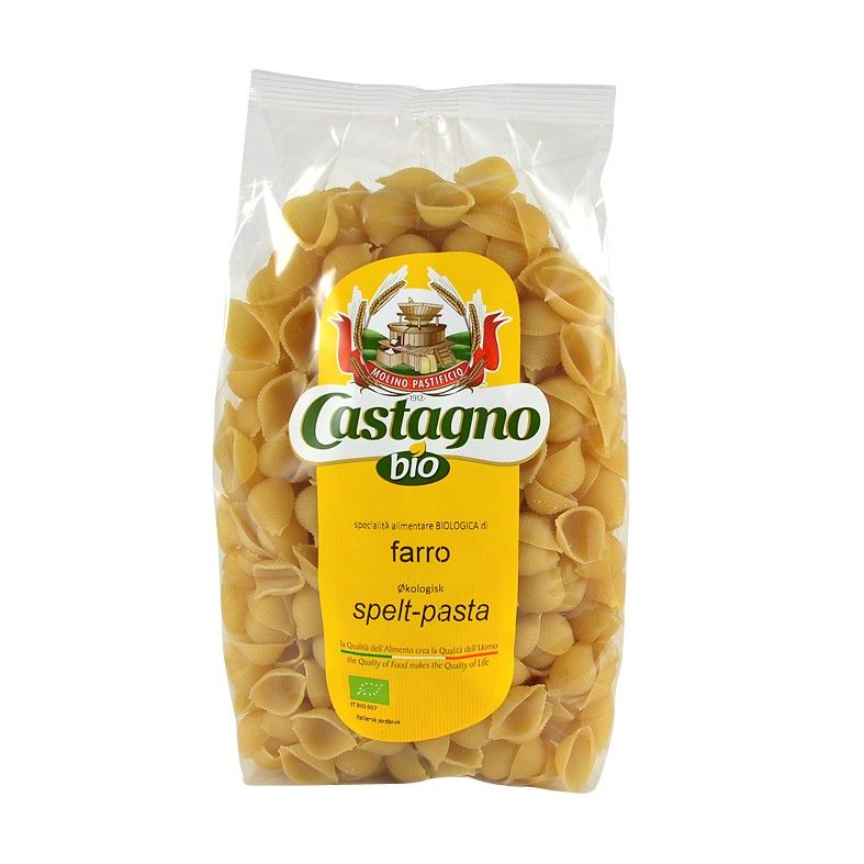 Castagno Spelt Conchiglie Pasta
