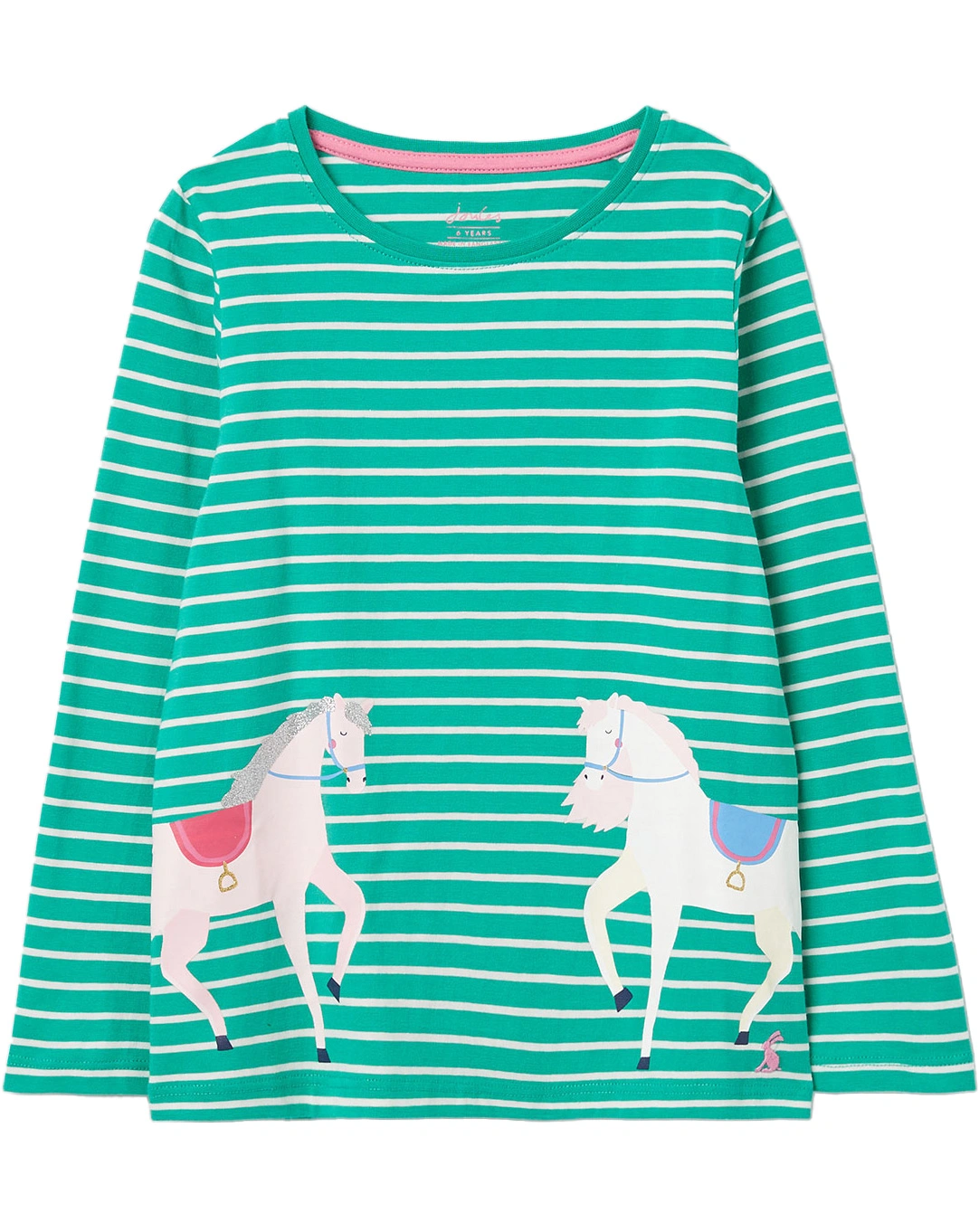 Langarmshirt BESSIE HORSE in grün