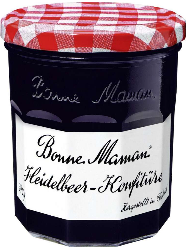 Bonne Maman Heidelbeer-Konfitüre 370g MHD:30.7.26