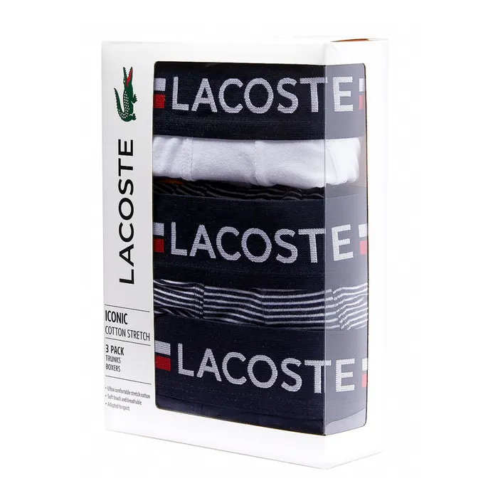 Lacoste Iconic Short Boxershorts Heren (3-pack)