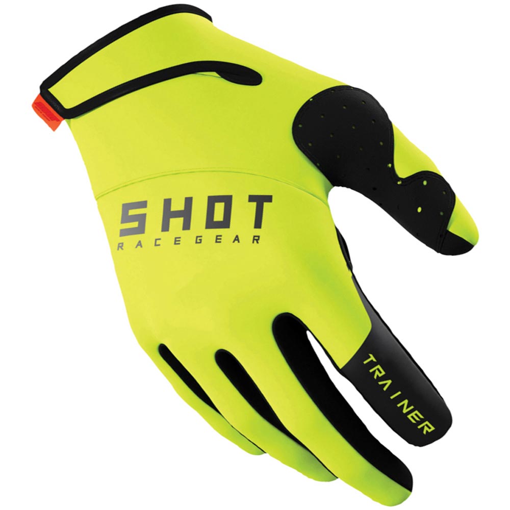 Shot - Gants Trainer 3.0 Jaune fluo