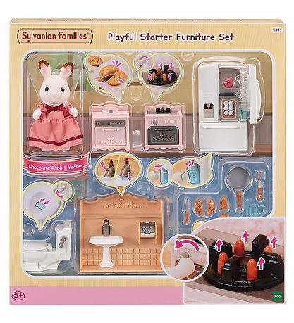 Sølvanian Families - Playful Starter Furniture Set - 5449