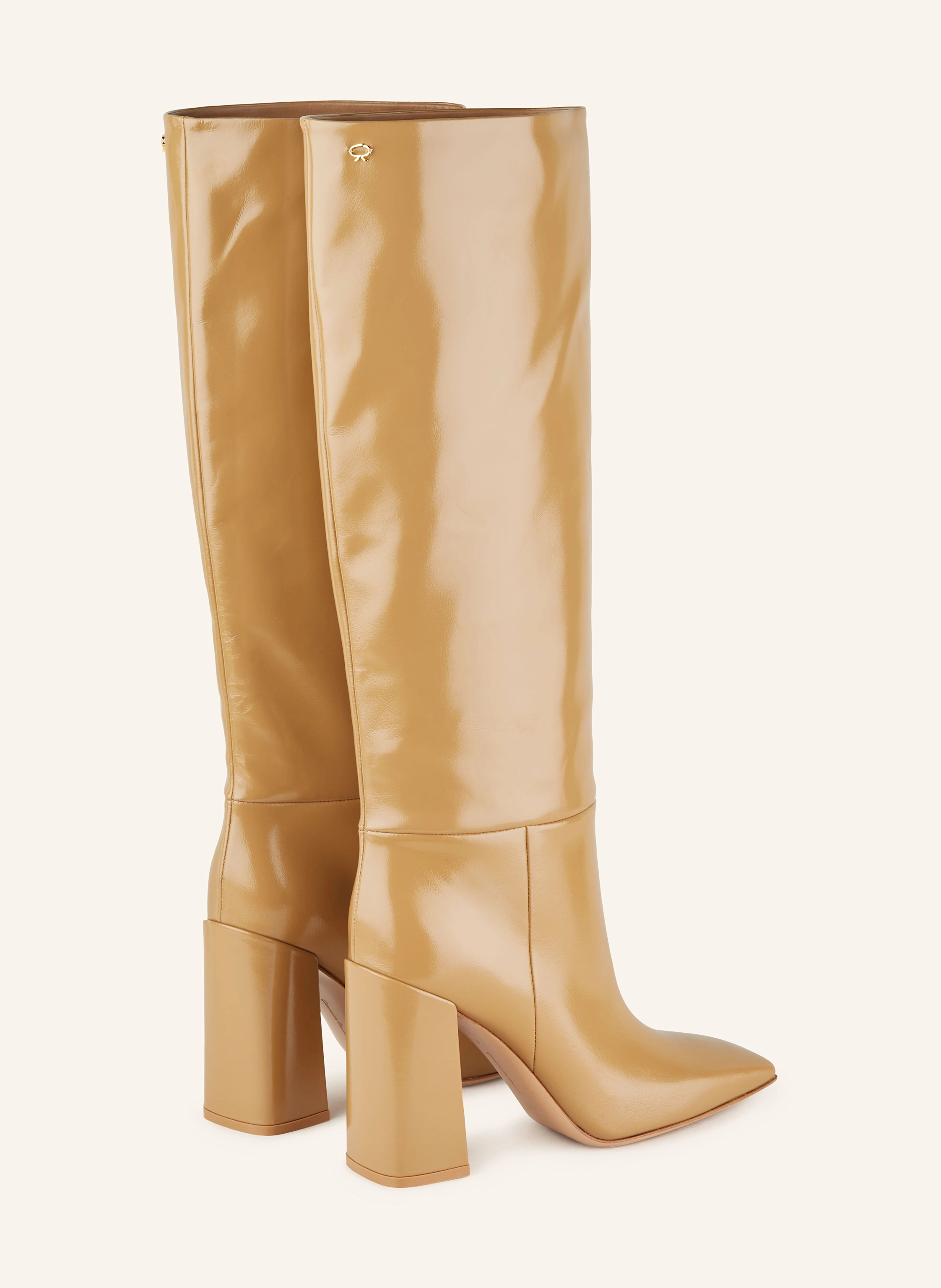 Gianvito Rossi Lackstiefel NUIT