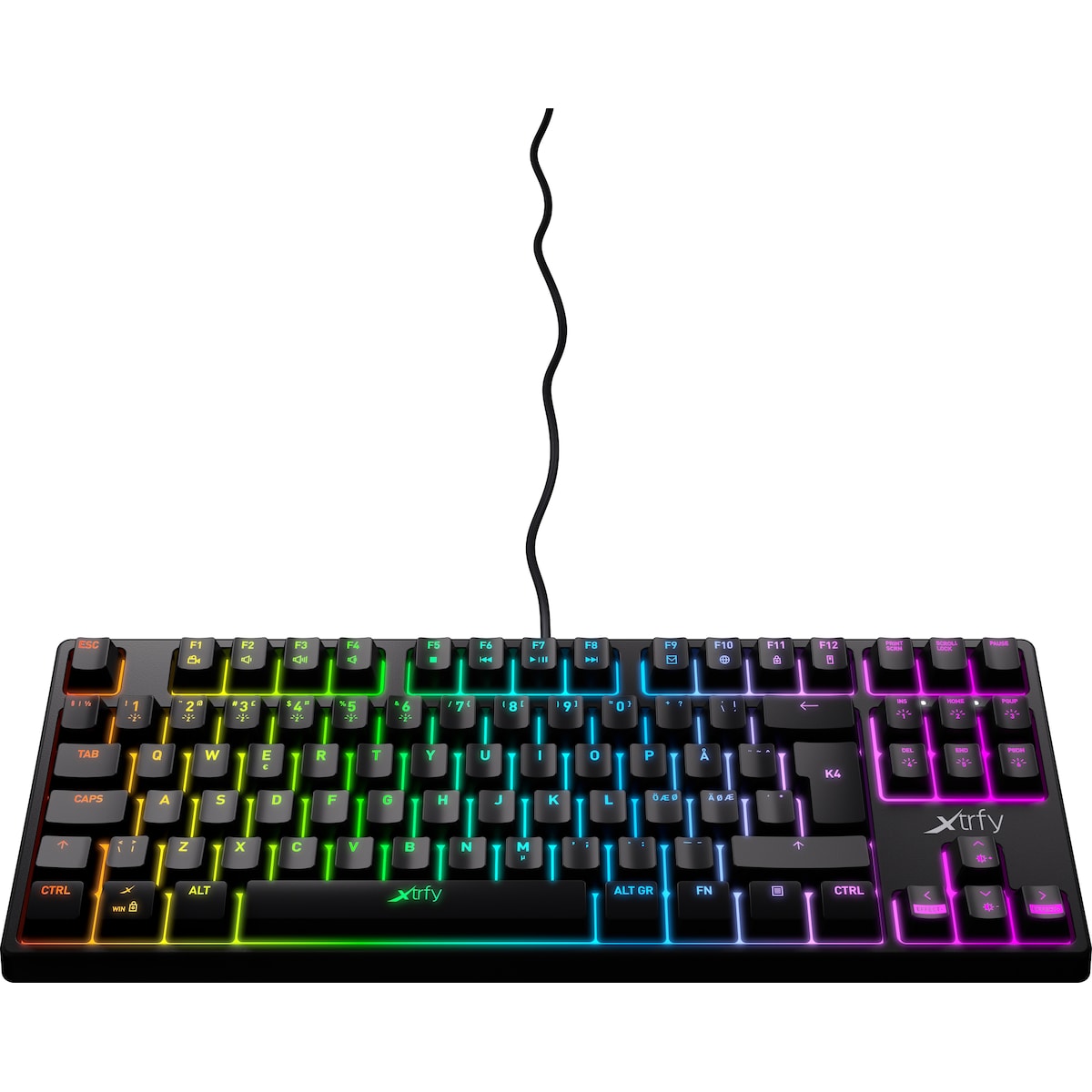 Xtrfy K4 RGB tenkeyless mekanisk gamingtastatur