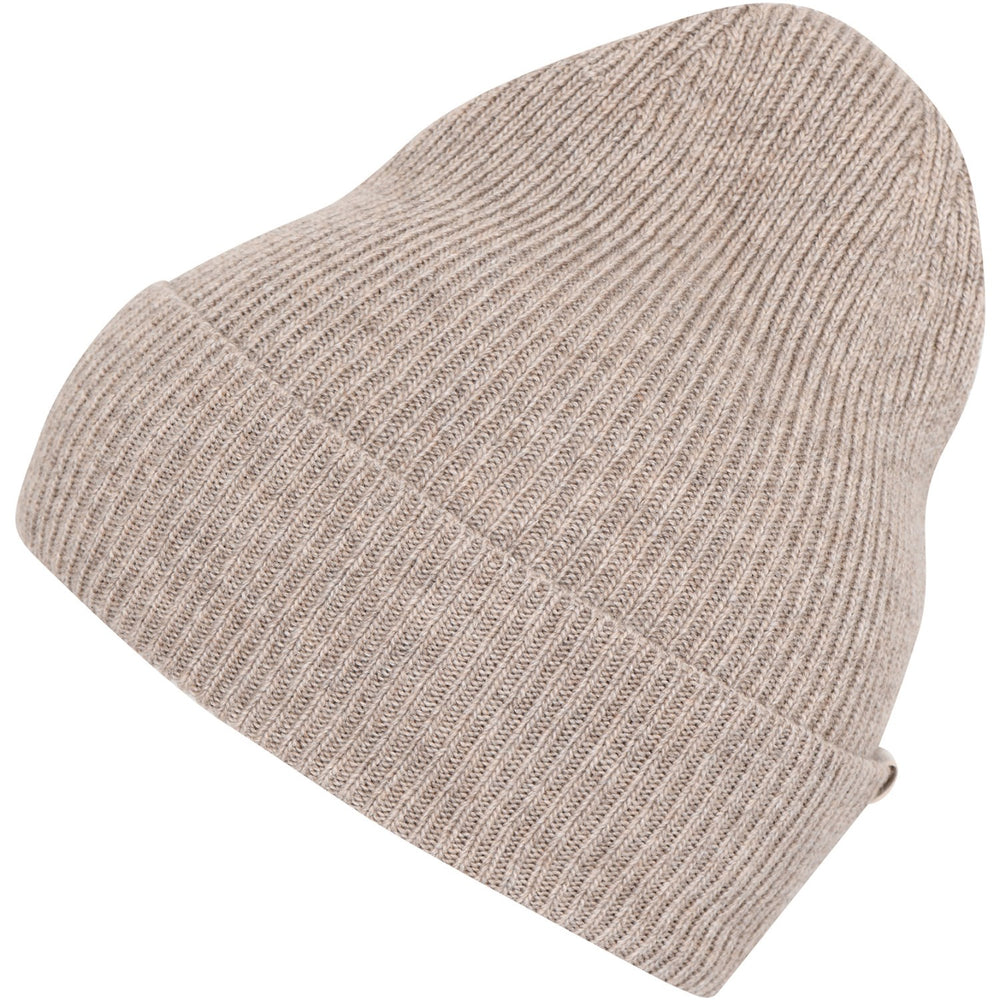 Køb Mp Danmark Light Brown Melange Copenhagen Beanie