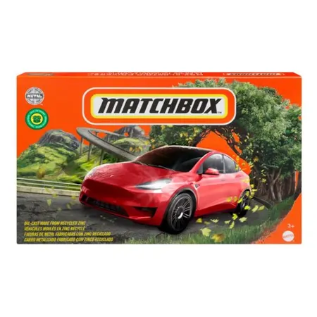 Mattel Matchbox MBX Elektro Autos 12er-Pack