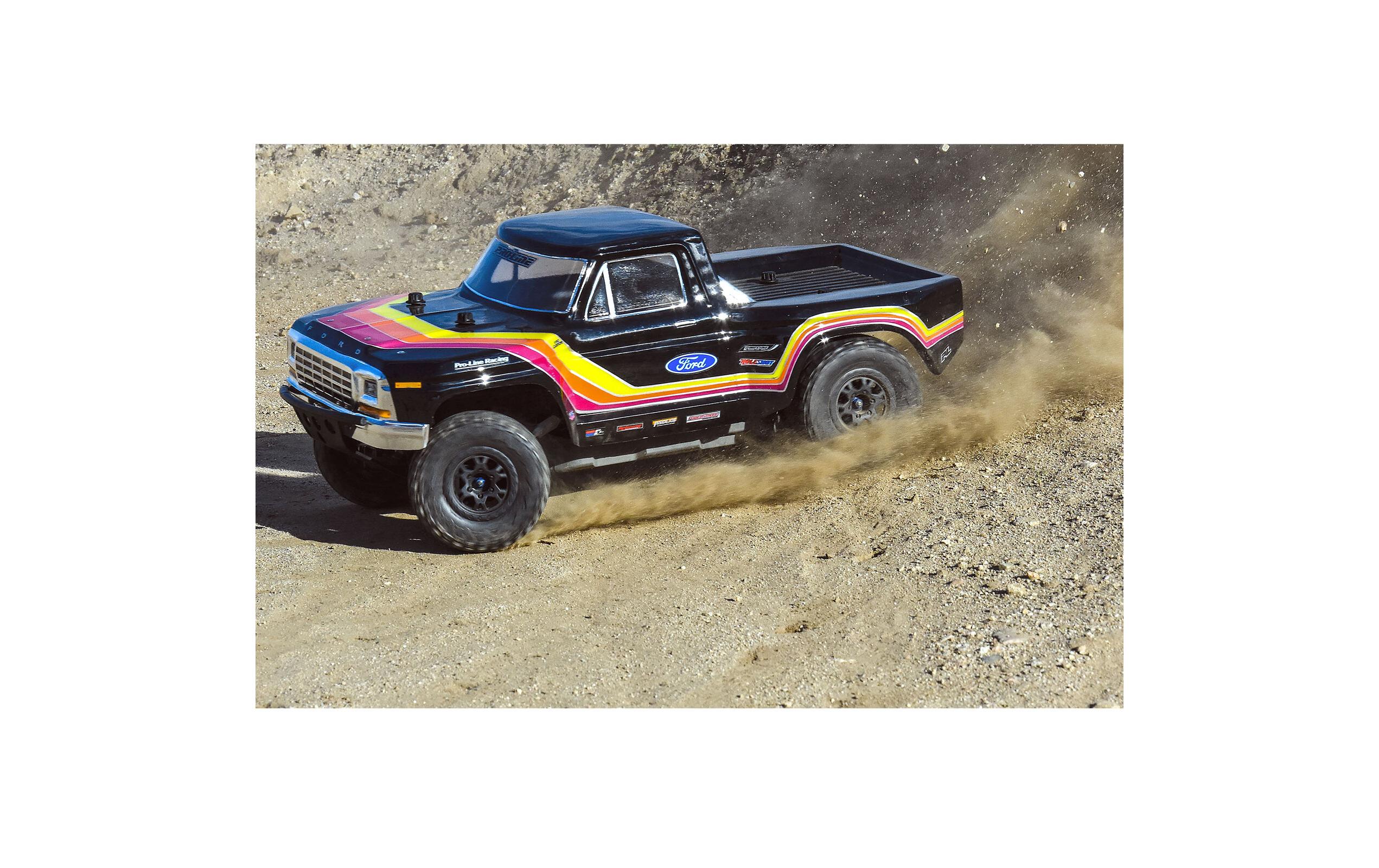 Karosserie Ford F-150 1979 Race Truck unlackiert, 1:10Short Course Truck Karosserie - passend zu Slash