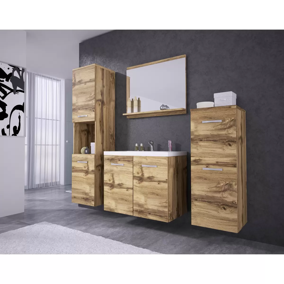 Badezimmer Malo Eiche