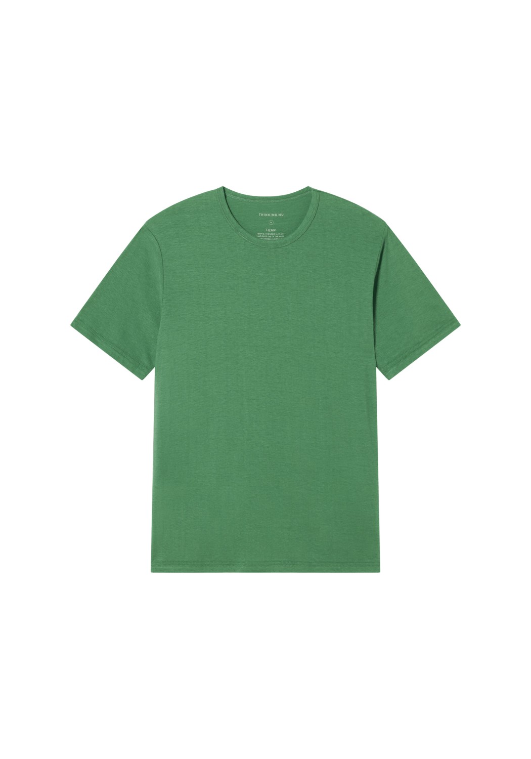 Thinking Mu T-Shirt Hemp Clover Green